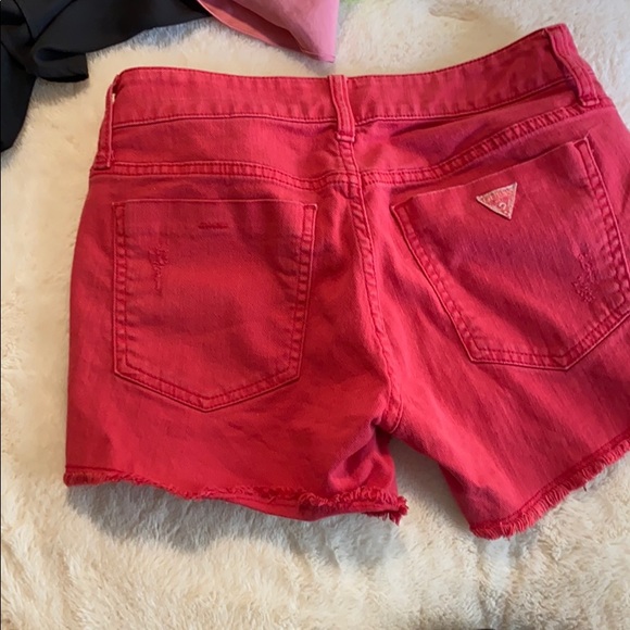 High waisted GUESS size 26 shorts. - Picture 4 of 5